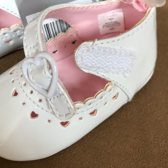 Shoes Nwt Infant Girl Patent Leather White Shoes Poshmark
